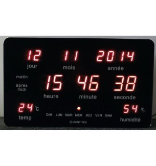 Horloge calendrier Stimled